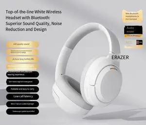 Superpower W/ireless Bluetooth Head p hones - 0ver-Ear Music Headphones Suitable for Home Use, 0 fice, Mobile Phones an dComputers