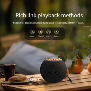 Superpower Speaker Bluetooth 5.3 Surround Stereo TWS Interconnection Technology Desktop Home Portable Audio System