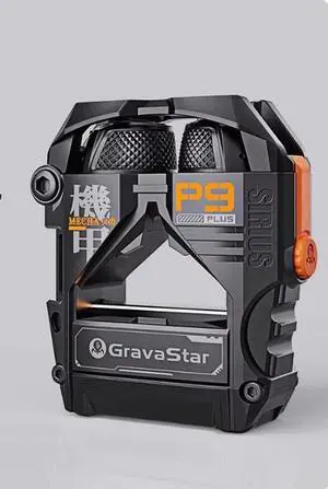 Gravity Planet p9PLUS Bluetooth Headphones -Game Mech Armor Headphones -Long Battery life - Halfinsert Earphones -ForMales Gravity Planet p9PLUS Bluetooth Headphones -Game Mech Armor Headphones -Long Battery life - Halfinsert Earphones -ForMales