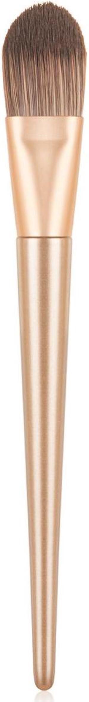 Unique Champagne Gold Foundation Makeup Brush Beauty Cosmetic Tool