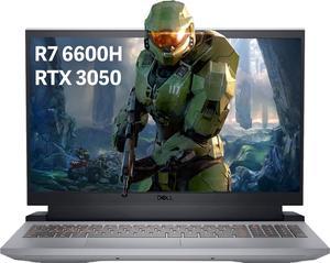Dell G15 156 FHD 120Hz Gaming Laptop AMD Ryzen 5 6600H 32GB DDR5 RAM 1TB PCIe SSD NVIDIA GeForce RTX 3050 Backlit Keyboard HD Camera Win 11 Pro Gray