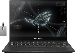 Asus ROG Flow Touchscreen Laptop 134 WUXGA 1920x1200 Display AMD Ryzen 7 6800HS 16GB LPDDR5 RAM 1TB SSD NVIDIA GeForce RTX 3050 Backlit Keyboard Win 11 Pro Black 32GB USB Card