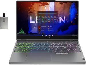 Lenovo Legion 5 Pro 16 QHD 165Hz Gaming Laptop AMD Ryzen 7 6800H 16GB DDR5 512GB SSDNVIDIA GeForce RTX 3070Ti 8G 4Zone RGB Backlit Keyboard WiFi 6E Bluetooth Grey Win 11 32GB USB Card