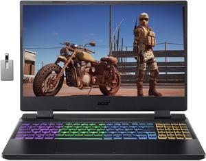 Acer Nitro 5 173 FHD 144Hz Gaming Laptop Intel Core i512500H 16GB RAM 512GB PCIe SSD NVIDIA GeForce RTX 3050 Backlit Keyboard WIFI 6 HD Camera Win 11 Pro Black 32GB Hotface USB Card