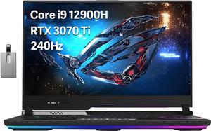 ASUS ROG Strix Scar 15 Gaming Laptop 156 QHD 240Hz Display Intel Core i9 12900H 16GB DDR5 1TB SSD NVIDIA GeForce RTX 3070 Ti PerKey RGB Keyboard WiFi 6E Black Win 11 Pro 32GB USB Card