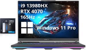 ASUS ROG Strix G16 16" FHD 165Hz Gaming Laptop, Intel Core i9-13980HX, GeForce RTX 4070, 32GB DDR5, 2TB SSD, Backlit Keyboard, WiFi 6E, Gray, Win 11 Pro, 128GB Hotface Extension Set