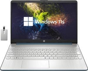 HP 15.6" HD Everyday Slim Laptop for Business & Students, Intel i3-1115G4, 8GB DDR4 RAM, 256GB PCIe SSD, Intel UHD Graphics, HD Webcam, Windows 11 S, Spruce Blue, 32GB Hotface USB Card