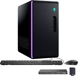 Dell Alienware Aurora Gaming Desktop, Intel Core Ultra 9 285K, NVIDIA GeForce RTX 5080 16GB GDDR7, 32GB DDR5, 3TB Storage (2TB SSD+1TB Docking Station Set), Keyboard & Mouse, Wi-Fi 7, Win 11, Black Dell Alienware Aurora Gaming Desktop, Intel Core Ultra 9 285K, NVIDIA GeForce RTX 5080 16GB GDDR7, 32GB DDR5, 3TB Storage (2TB SSD+1TB Docking Station Set), Keyboard & Mouse, Wi-Fi 7, Win 11, Black