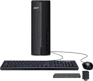 Acer Aspire XC1715 Desktop,Intel Processor N150,16GB DDR5,1TB SSD+1TB Docking Station,Intel Graphics,Win 11 Pro,USB Keyboard&Mouse,Wi-Fi 6,Black Acer Aspire XC1715 Desktop,Intel Processor N150,16GB DDR5,1TB SSD+1TB Docking Station,Intel Graphics,Win 11 Pro,USB Keyboard&Mouse,Wi-Fi 6,Black
