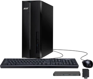 Acer Aspire XC1715 Desktop,Intel Processor N150,16GB DDR5,512GB SSD+1TB Docking Station,Intel Graphics,Win 11,USB Keyboard&Mouse,Wi-Fi 6,Black Acer Aspire XC1715 Desktop,Intel Processor N150,16GB DDR5,512GB SSD+1TB Docking Station,Intel Graphics,Win 11,USB Keyboard&Mouse,Wi-Fi 6,Black