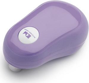 Kitchen Mama One Touch can Opener: Open cans with Simple Press of A Button - Auto Stop As Task completes, Ergonomic, Smooth Edge, Food-Safe, Battery Operated can Opener, Electric can Opener (Purple)