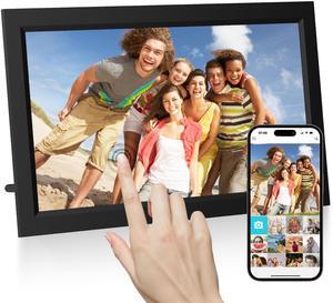 Tibuta Wifi Digital Photo Frame,15.6 Inch Digital Picture Frame,1366 * 768 IPS Touch Screen Electronic Photo Frame with 32GB Storage,Share Moments via Uhale App,Auto-Rotate, Best Gift for Festival