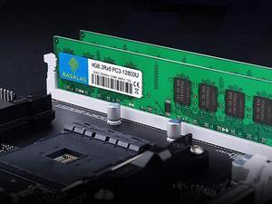 Rasalas 4gb DDR3 PC3-12800U DDR3 1600MHz SODIMM RAM 2Rx8 1.35V CL11 Notebook RAM Memory Modules for Intel AMD and Mac Computer GREEN RAM