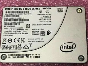 SSDSC2KG400G7M Intel SSD 2.5 SATA S4600 400GB EMC 118000654-00