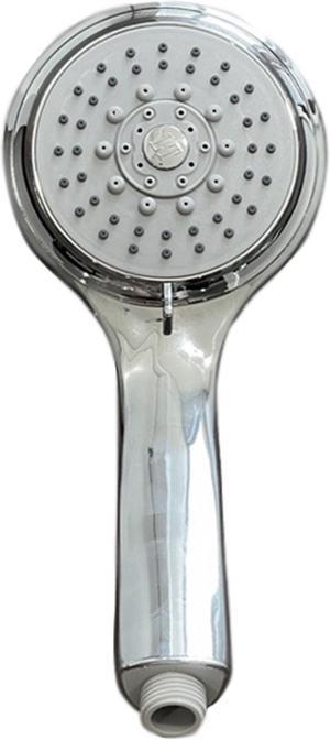 New Chrome Showerhead and Stainless Steel Hose