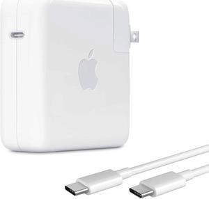 OEM for CH-Apple 87W USB-C Power Adapter,MacBook Pro Charger,Compact and Foldable Fast Charger for MacBook Air, Samsung Galaxy, iPad Pro, and All USB C Devices, 6.6 ft