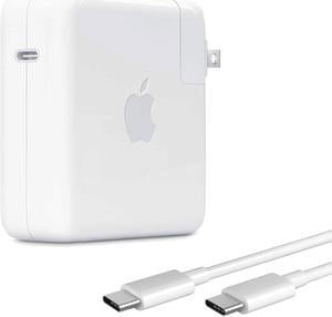 OEM for CH-Apple 61W USB-C Power Adapter,for MacBook Pro/Air 13/14 Inch, for MacBook 12 Inch, Included USB-C to USB-C Charge Cable (6.6ft/2m)