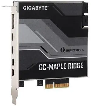 GIGABYTE GC-MAPLE RIDGE Thunderbolt 4 PCI-Ex4 add on Card USB Type-C DisplayPort