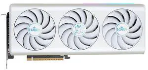 MAXSUN GeForce RTX 5060 TI iCraft AIGA OC 8G Graphics Card, 3x WINDFORCE Fans, 128-bit, 8GB GDDR7, PCI Express 5.0 x8, DLSS 4, HDMI, DisplayPort, ARGB 5V 3PIN SYNC, Anime White GPU