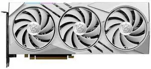 MSI Gaming GeForce RTX 4070 Ti WHITE 12GB GDDR6X PCI Express 4.0 ATX Graphics Card RTX 4070 Ti GAMING X SLIM WHITE  12G