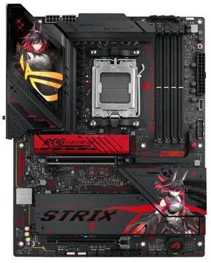 ASUS ROG STRIX X870-H GAMING WIFI S RO Ji EDITION AMD AM5 X870 ATX motherboard,16+2+1 80A power stages,DDR5,PCIe 5.0 x16, 4x M.2 , Wi-Fi 7,2.5Gb LAN,2xUSB4, USB Type-C, BIOS FlashBack,RO Ji EDITION