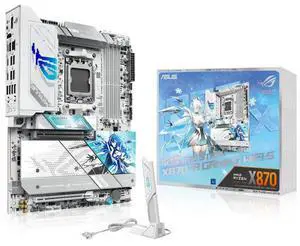 ASUS ROG STRIX X870-A GAMING WIFI S AMD AM5 X870 ATX motherboard 16+2+2 power stages, Dynamic OC Switcher, Core Flex, DDR5 AEMP, WiFi 7, 4x M.2, PCIe 5.0, Q-Release Slim, USB4, AI OCing & Networking