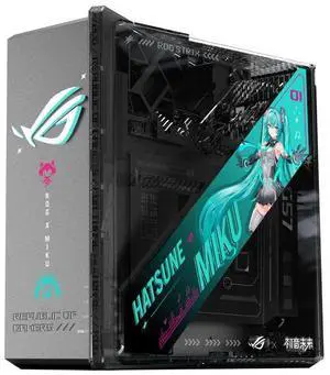 ASUS ROG Magic Box RO JI x Hatsune Miku Edition Gaming Router, WIFI 7 dual-band 7200Mbps, 3 on-demand SSIDs, 2 gaming ports, AiMesh networking, AiProtection, supports 5GHz band - International Version