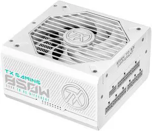 ASUS TX 850W Gold Fully Modular White Power Supply (850W, ATX 3.0 compatible, 80+ Gold Certified, Dual Ball Bearings, TUF-level components)