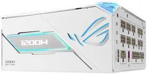 ASUS ROG Thor 1200W Platinum III White Edition PSU (80 PLUS Platinum Certified, ATX 3.1, GaN MOSFET, GPU-First Intelligent Voltage Stabilizer, Magnetic OLED Display, Turbo Mode) ASUS ROG Thor 1200W Platinum III White Edition PSU (80 PLUS Platinum Certified, ATX 3.1, GaN MOSFET, GPU-First Intelligent Voltage Stabilizer, Magnetic OLED Display, Turbo Mode)