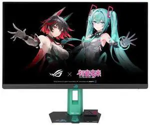 ASUS ROG Strix RO JI x Hatsune Miku Edition Monitor 27" 2560x1440, 260Hz OC (144Hz and above), 0.3ms (min.), Fast IPS, ELMB Sync, USB Type-C, G-Sync compatible, DisplayWidget Center, Tripod Sock ASUS ROG Strix RO JI x Hatsune Miku Edition Monitor 27" 2560x1440, 260Hz OC (144Hz and above), 0.3ms (min.), Fast IPS, ELMB Sync, USB Type-C, G-Sync compatible, DisplayWidget Center, Tripod Sock