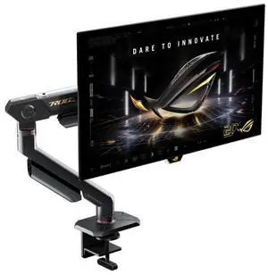 ASUS ROG Swift 27 inch (26.5" viewable) 20th Edition Dual Mode AMD FreeSync Premium Pro & G-SYNC compatible 0.02ms HDR500 OLED Gaming Computer Monitor With Wall Mount Monitor Arm-International Version ASUS ROG Swift 27 inch (26.5" viewable) 20th Edition Dual Mode AMD FreeSync Premium Pro & G-SYNC compatible 0.02ms HDR500 OLED Gaming Computer Monitor With Wall Mount Monitor Arm-International Version