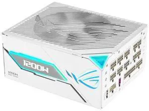 ASUS ROG Thor 1200W Platinum III WHITE EDITION PSU (80 PLUS Platinum Certified, ATX 3.1, GaN MOSFET, GPU-First Intelligent Voltage Stabilizer, Magnetic OLED Display, Turbo Mode) ASUS ROG Thor 1200W Platinum III WHITE EDITION PSU (80 PLUS Platinum Certified, ATX 3.1, GaN MOSFET, GPU-First Intelligent Voltage Stabilizer, Magnetic OLED Display, Turbo Mode)
