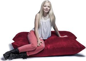 Jaxx 3.5 Ft Pillow Saxx Kids Bean Bag, Cherry