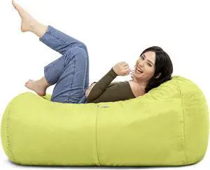 Jaxx 4 ft Lounger Bean Bag, Lime