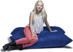 Jaxx 3.5 Ft Pillow Saxx Kids Bean Bag, Blue
