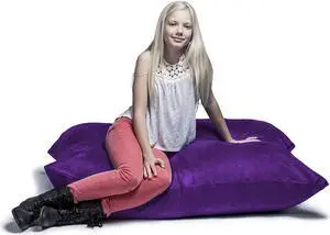 Jaxx 3.5 Ft Pillow Saxx Kids Bean Bag, Grape