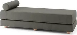 Jaxx Alon Daybed / Fold-Out Queen-Size Mattress - Microvelvet Charcoal