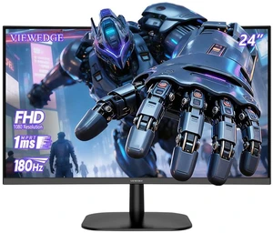 Viewedge 24" Curved Gaming Monitor 180Hz FHD 1080p 1ms VA Adaptive Sync Viewedge 24" Curved Gaming Monitor 180Hz FHD 1080p 1ms VA Adaptive Sync