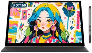 Viewedge 15.6-Inch Drawing Tablet with Screen, FHD, 16K Pen, Finger Touch, battery-free pen, 120% sRGB, 220 Hz report rate, paper-like surface, touch control, and USB-C Viewedge 15.6-Inch Drawing Tablet with Screen, FHD, 16K Pen, Finger Touch, battery-free pen, 120% sRGB, 220 Hz report rate, paper-like surface, touch control, and USB-C