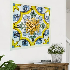 ITALY LINE WALL CLOCK SQUARE 24 INCH MINORI ITALY LINE WALL CLOCK SQUARE 24 INCH MINORI