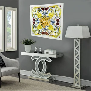 ITALY LINE WALL CLOCK SQUARE 24 INCH POSITANO ITALY LINE WALL CLOCK SQUARE 24 INCH POSITANO