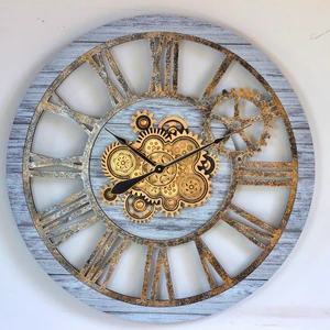 AMERICA LINE WALL CLOCK ROUND 36 INCH SILVER GREY AMERICA LINE WALL CLOCK ROUND 36 INCH SILVER GREY