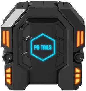 PB TAILS The Dock  PS5 Controller Dual Charging  Metal Dock  Desktop gadget designer stylish Midnight Version