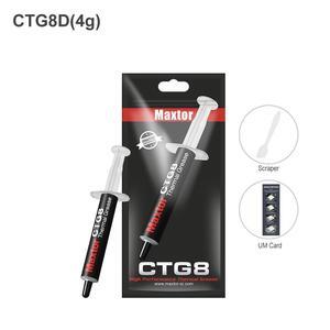 Maxtor Thermal CTG8 12.8W/mk thermal paste,Gaming grade CPU/GPU/cooling fan overclocking thermal grease,High TDP device cooling solution,4g syringe installation