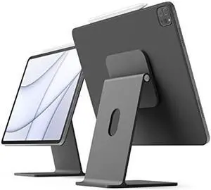 elago Premium iPad Magnetic Stand Designed for iPad Pro 12.9"(5th,4th Gen), iPad Pro 11"(3rd,2nd Gen), iPad Air 10.9"(5th,4th Gen), iPad Mini 8.3"(6th Gen), iPad 10.9"(10th Gen) [Dark Grey]