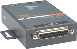 Lantronix UD1100001-01 UDS1100 - One Port Serial (RS232/ RS422/ RS485) to IP Ethernet Device Server - UL864, US Domestic 110VAC - Convert from RS-232, RS-485 to Ethernet using Serial over IP technolog