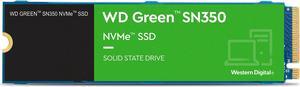 Western Digital 2TB WD Green SN350 NVMe Internal SSD Solid State Drive - Gen3 PCIe, QLC, M.2 2280, Up to 3,200 MB/s - WDS200T3G0C