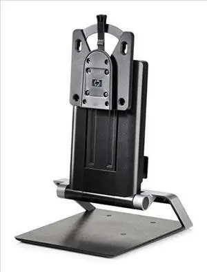 HP G1V61AA Integrated Work Center Stand Mini/Thin Clients, Monitor/Desktop Stand, 17"-24"