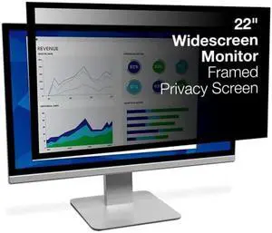 3M Framed Privacy Filter for 22" Widescreen Monitor (PF220W9F)