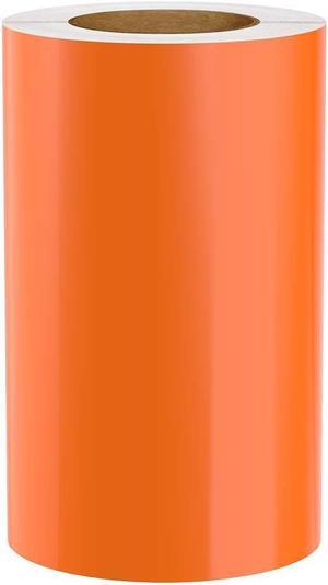 Premium Vinyl Label Tape, Orange, 9" x 150' for DuraLabel 9000, LabelTac 9, SafetyPro 9G, VnM 8 and Viscom ProMax 9
